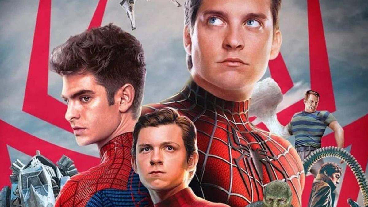 Póster oficial de Spider-Man: No Way Home y el multiverso